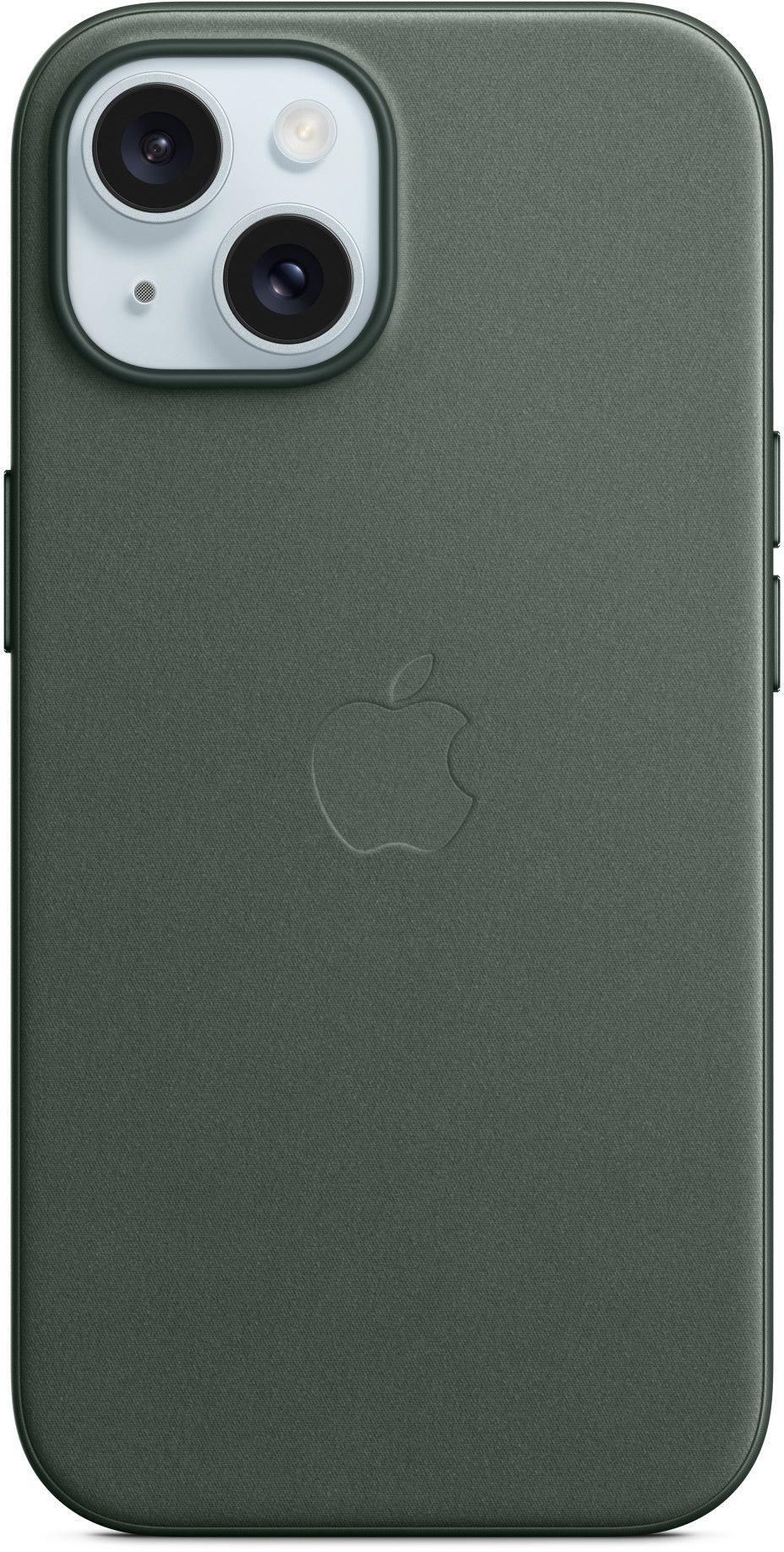 

Чехол-накладка Apple FineWoven Case with MagSafe для смартфона Apple iPhone 15, темно-зеленый (MT3J3FE/A)