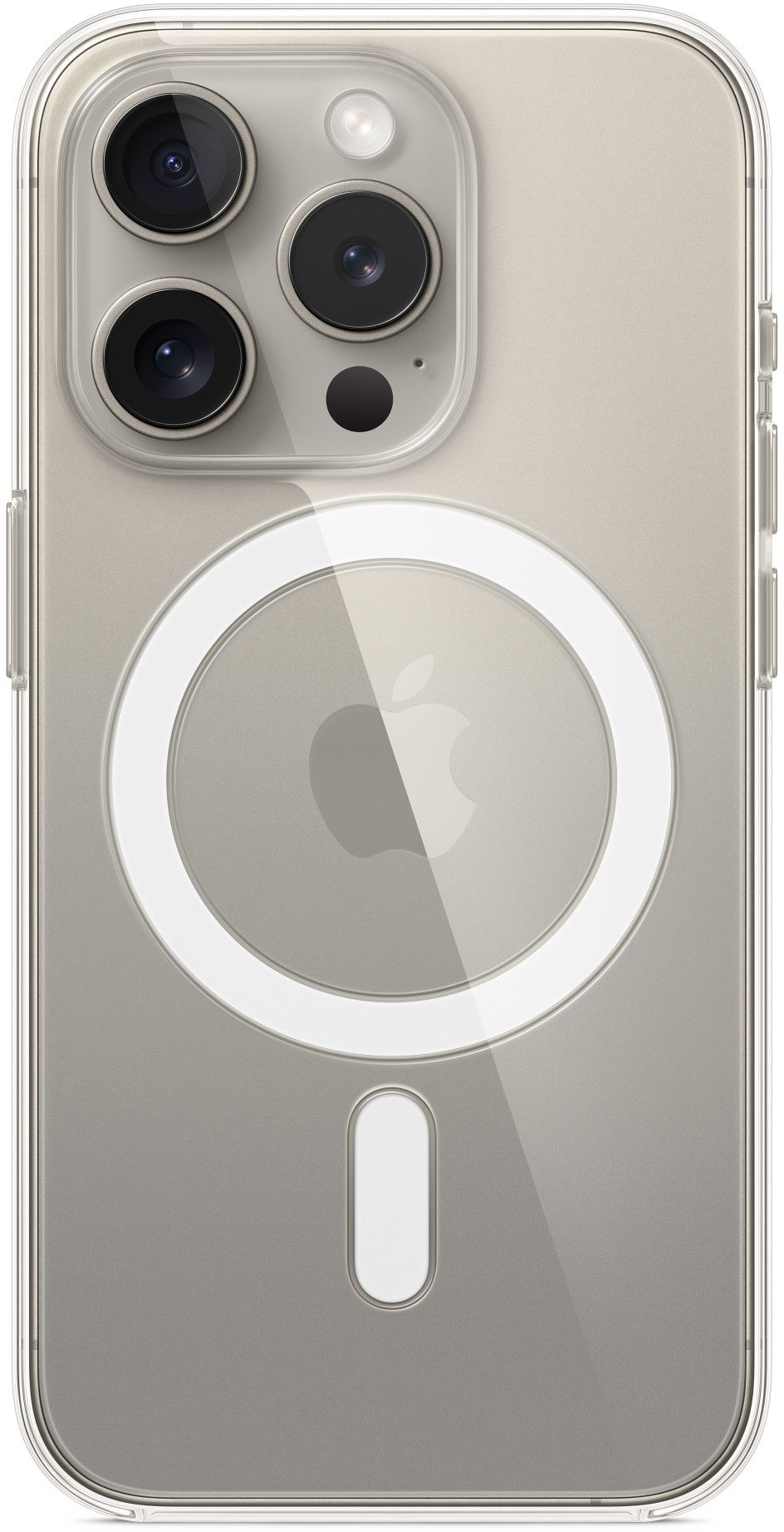 

Чехол-накладка Apple Clear Case with MagSafe для смартфона Apple iPhone 15 Pro, силикон, прозрачный (MT223FE/A)