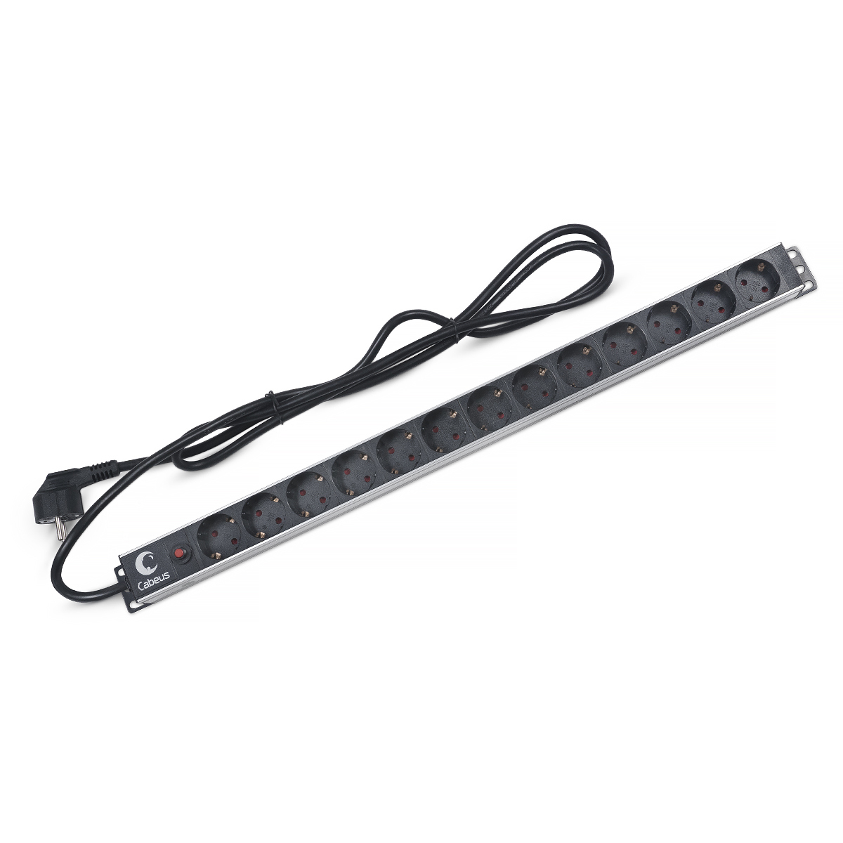 

Блок розеток (PDU) Cabeus PDU-13P-F-2EU, кол-во розеток:13 (13xЕвро), 16А, черный, кабель питания 2 м (PDU-13P-F-2EU), PDU-13P-F-2EU