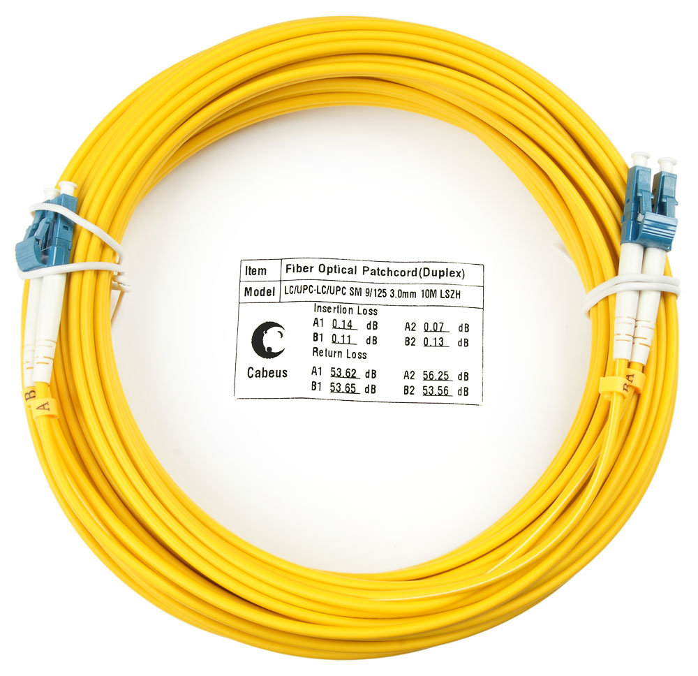 

Патч-корд оптический Cabeus, LC/UPC-LC/UPC, одномодовый, 9/125, OS2, двойной, 25 м, LSZH, желтый (FOP(D)-9-LC-LC-25M)