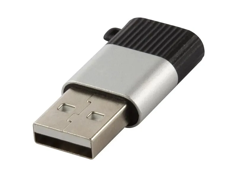 

Переходник (адаптер) USB Type-C-USB, 3А, черный/серебристый, Red Line (УТ000030901)