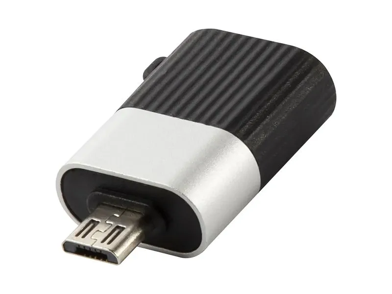 

Переходник (адаптер) USB-Micro USB, 3А, черный/серебристый, Red Line (УТ000030900)