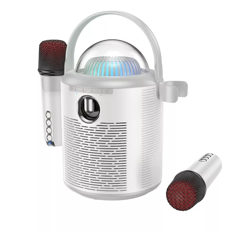 

Портативная акустика Hoco BS59 Pearlescent BT, 10 Вт, AUX, USB, microSD, Bluetooth, подсветка, серый, BS59 Pearlescent BT