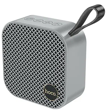 Портативная акустика Hoco HC22 BT, 5 Вт, AUX, microSD, Bluetooth, серый - фото 1