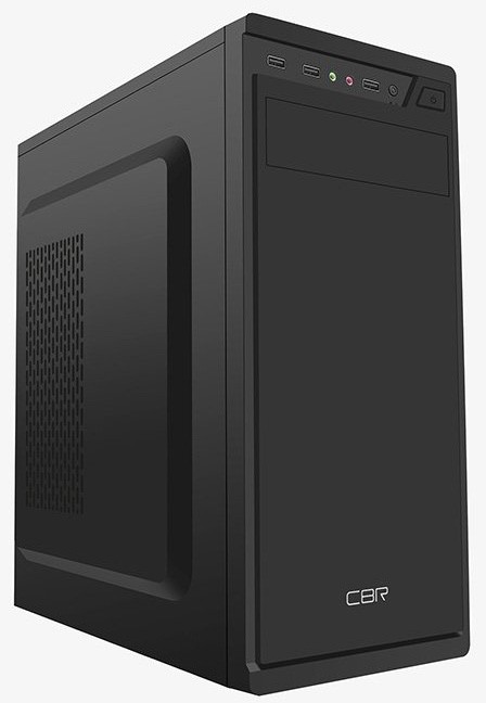 Корпус CBR PCC-ATX-J02-450W2, ATX, Midi-Tower, черный, 450 Вт (PCC-ATX-J02-450W2)