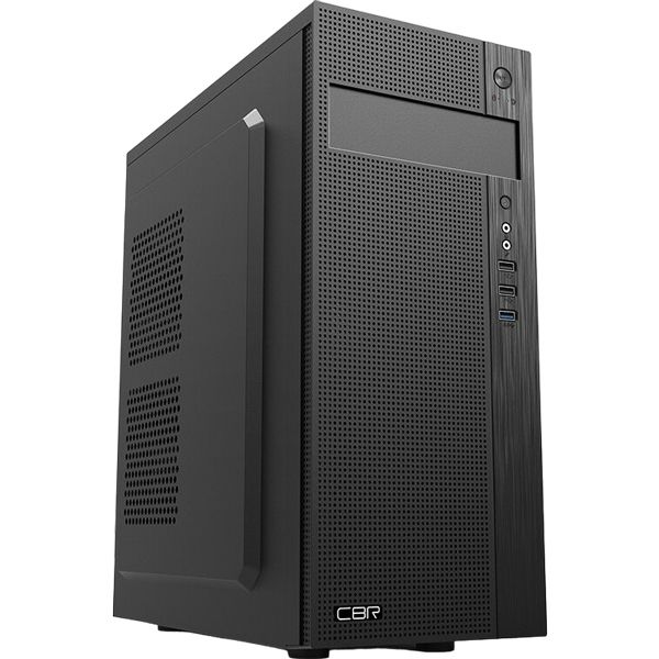 Корпус CBR E185, ATX, Midi-Tower, USB 3.0, черный, 450 Вт (PCC-ATX-E185-USB31-USB22-450W)