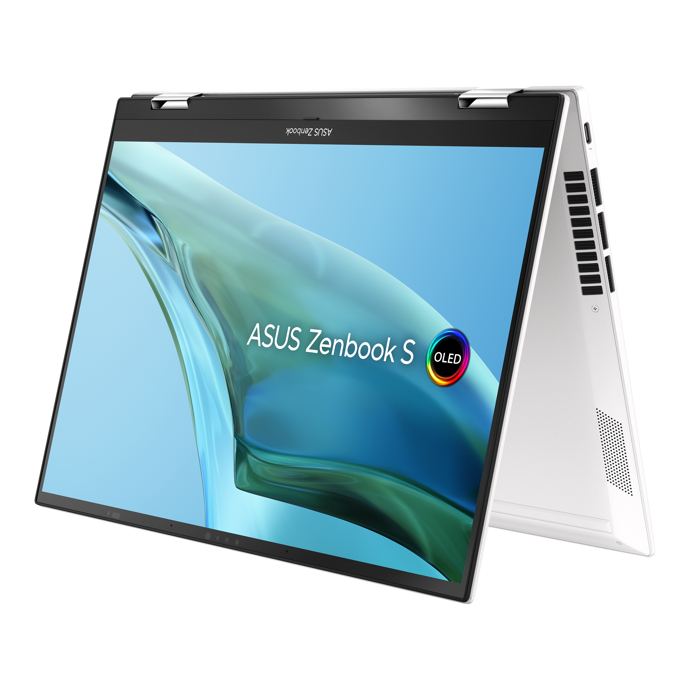 

Ноутбук ASUS ZenBook S 13 Flip UP5302ZA-LX429W 13.3" OLED 2880x1800 Touch, Intel Core i7 1260P 2.1 ГГц, 16Gb RAM, 1Tb SSD, W11, белый (90NB0VV2-M00LB0), UP5302ZA-LX429W