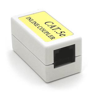 Адаптер-проходной RJ-45 Gembird NA350, белый