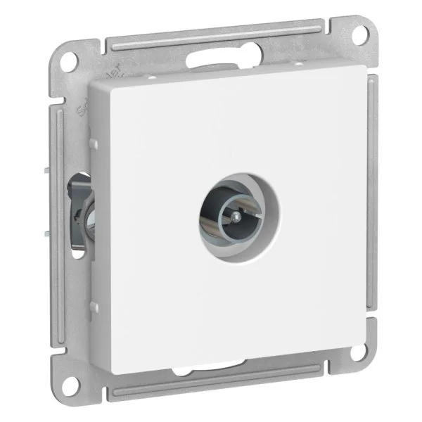 

Розетка TV Schneider Electric AtlasDesign, белый лотос, механизм без рамки (ATN001393)