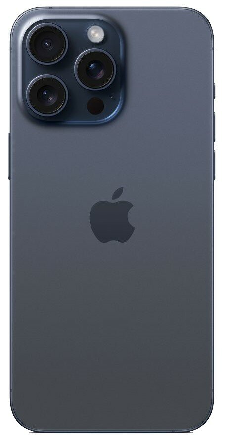 Смартфон Apple iPhone 15 Pro Max/256Gb iOS темно-синий (MU7A3ZD/A