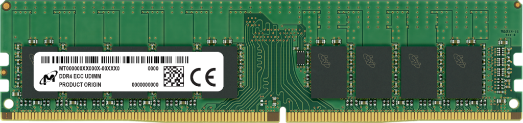 Память DDR4 DIMM 16Gb, 3200MHz MICRON (MTA9ASF2G72AZ-3G2R)