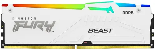 

Память DDR5 DIMM 32Gb, 6000MHz, CL36, 1.35V, Kingston, FURY Beast EXPO RGB (KF560C36BWEA-32) Retail, KF560C36BWEA-32