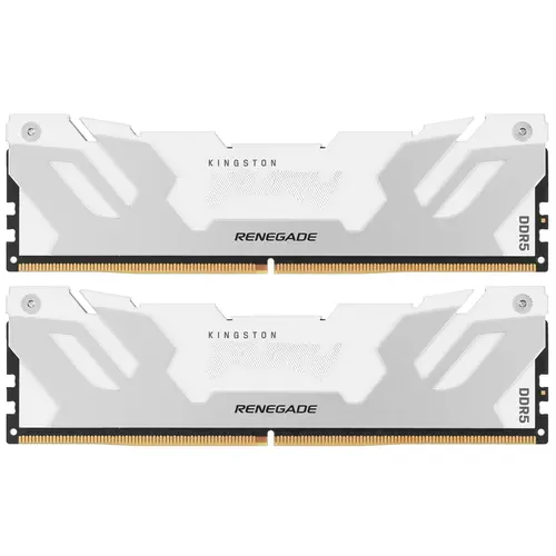 

Комплект памяти DDR5 DIMM 64Gb (2x32Gb), 6000MHz, CL32, 1.35V, Kingston, Fury Renegade White (KF560C32RWK2-64) Retail, KF560C32RWK2-64