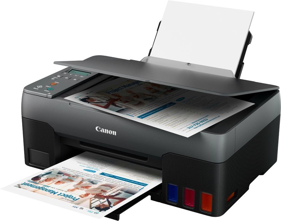 

МФУ струйный Canon Pixma G2420, A4, цветной, 9.1 стр/мин (A4 ч/б), 6 стр/мин (A4 цв.), 4800x1200dpi, СНПЧ, USB, черный (4465C009), G2420