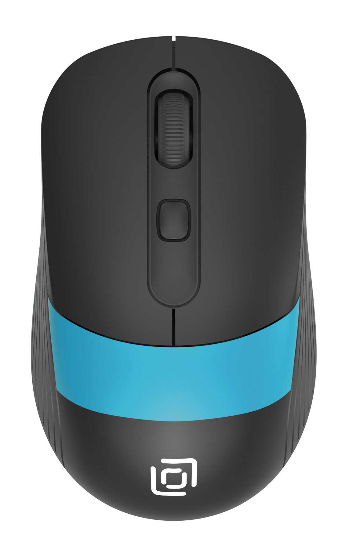 Мышь Oklick 310MW, USB, черный/синий
