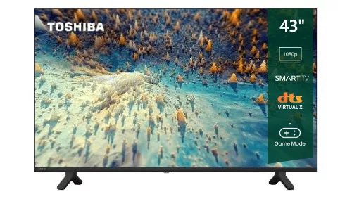 

Телевизор 43" Toshiba 43V35KE, 1920x1080, DVB-T /T2 /C, HDMIx2, USBx2, WiFi, Smart TV, черный (43V35KE), 43V35KE