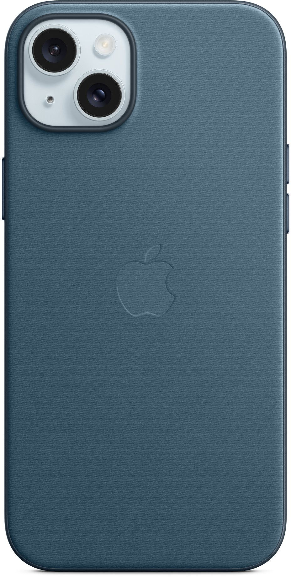 

Чехол-накладка Apple FineWoven Case with MagSafe для смартфона Apple iPhone 15 Plus, синий (MT4D3FE/A)