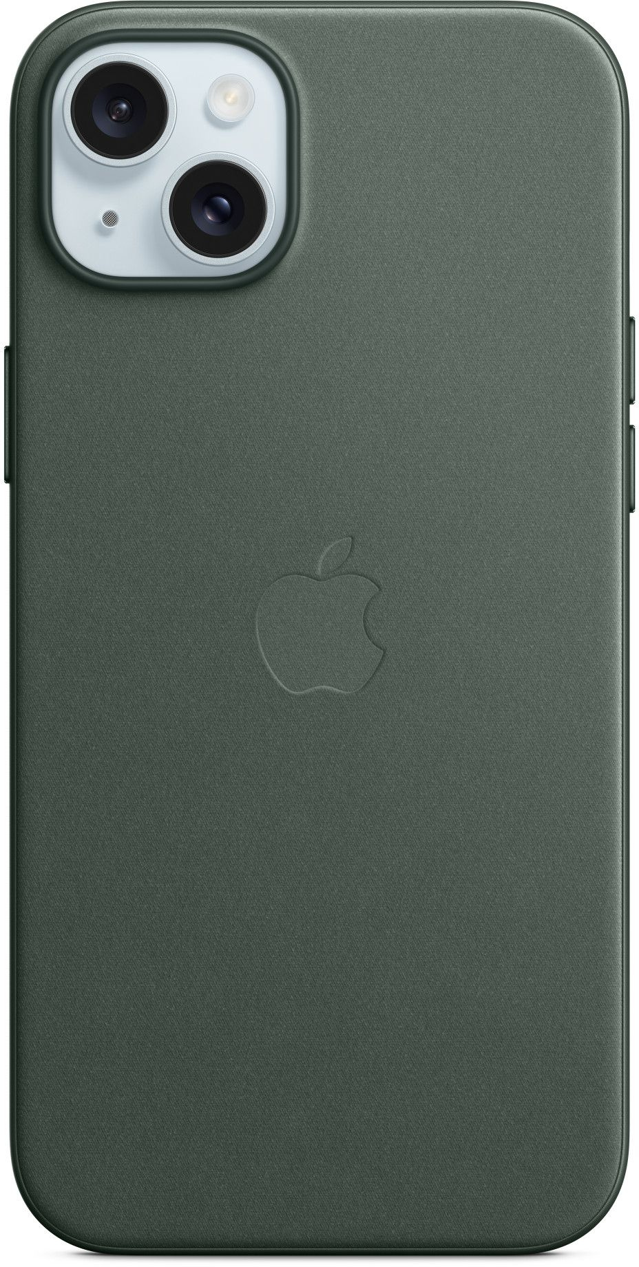 

Чехол-накладка Apple FineWoven Case with MagSafe для смартфона Apple iPhone 15 Plus, темно-зеленый (MT4F3FE/A)