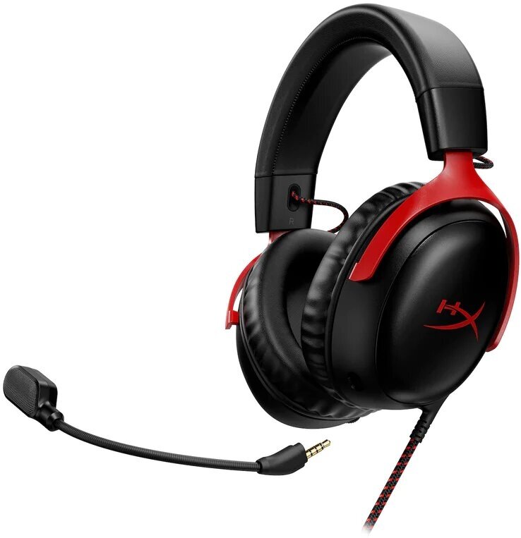 Проводная гарнитура HyperX Cloud III, черный/красный (727A9AA)