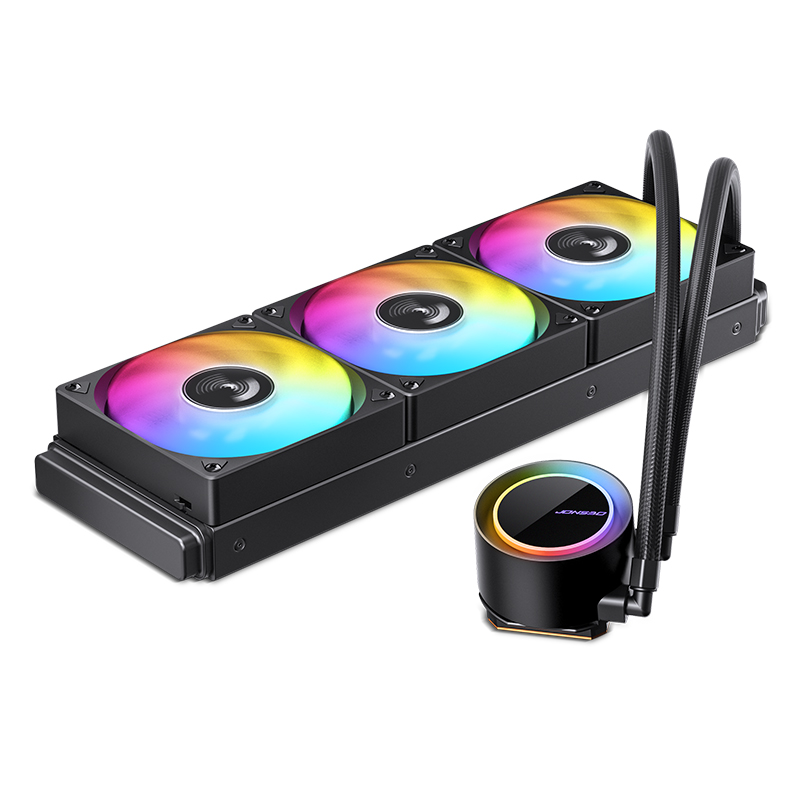

Жидкостное охлаждение JONSBO TG-360 для Socket 115x/2011/2011-3/1200/1700/AM5/AM4, 300 Вт, 3x120 мм, ARGB (JB_TG-360_ARGB_Black), TG-360