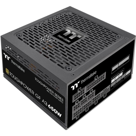 

Блок питания 650 Вт ATX Thermaltake Toughpower GF A3, 120 мм, 80 Plus Gold, Retail (PS-TPD-0650FNFAGE-H), Toughpower GF A3