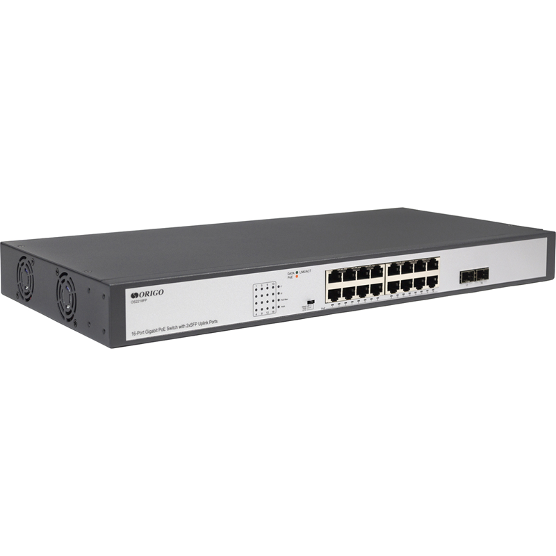 

Коммутатор ORIGO OS2218FP/200W, кол-во портов: 16x1 Гбит/с, кол-во SFP/uplink: SFP 2x1 Гбит/с, установка в стойку, PoE: 16x30 Вт (макс. 250 Вт) (OS2218FP/200W/A1A), OS2218FP/200W
