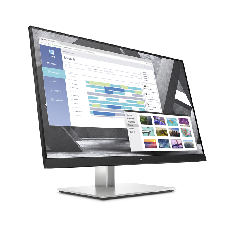 

Монитор 27" HP E27q G4 IPS, 2560x1440 (16:9), 250кд/м2, 5 мс, 178°/178°, VGA, HDMI, DisplayPort, USB-Hub, серый (9VG82AA), E27q G4