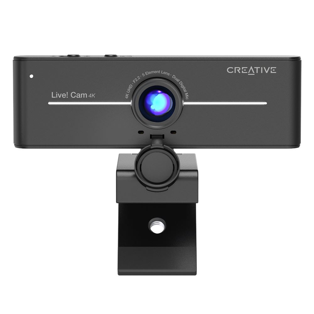 

Веб-камера Creative Live! Cam Sync 4K, 8 MP, 3840x2160, встроенный микрофон, USB 2.0, черный (73VF092000000), Live! Cam Sync 4K