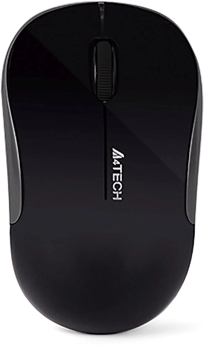 

Мышь беспроводная A4Tech G3-300NS, 1200dpi, оптическая светодиодная, USB, черный (G3-300NS), G3-300NS