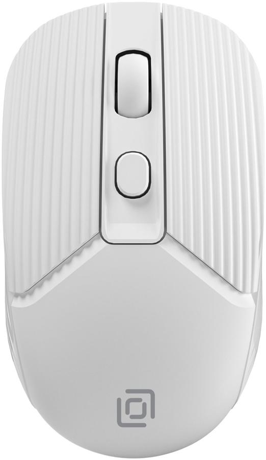 

Мышь беспроводная Oklick 509MW, 1600dpi, оптическая светодиодная, USB, белый (1885186), 509MW