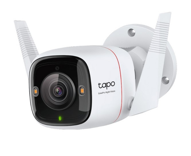 

IP-камера TP-Link TAPO C325WB 4.58 мм, уличная, цилиндрическая, 4Мпикс, CMOS, до 2688x1520, до 20 кадров/с, ИК подсветка, WiFi, -20 °C/+45 °C, белый (TAPO C325WB), TAPO C325WB