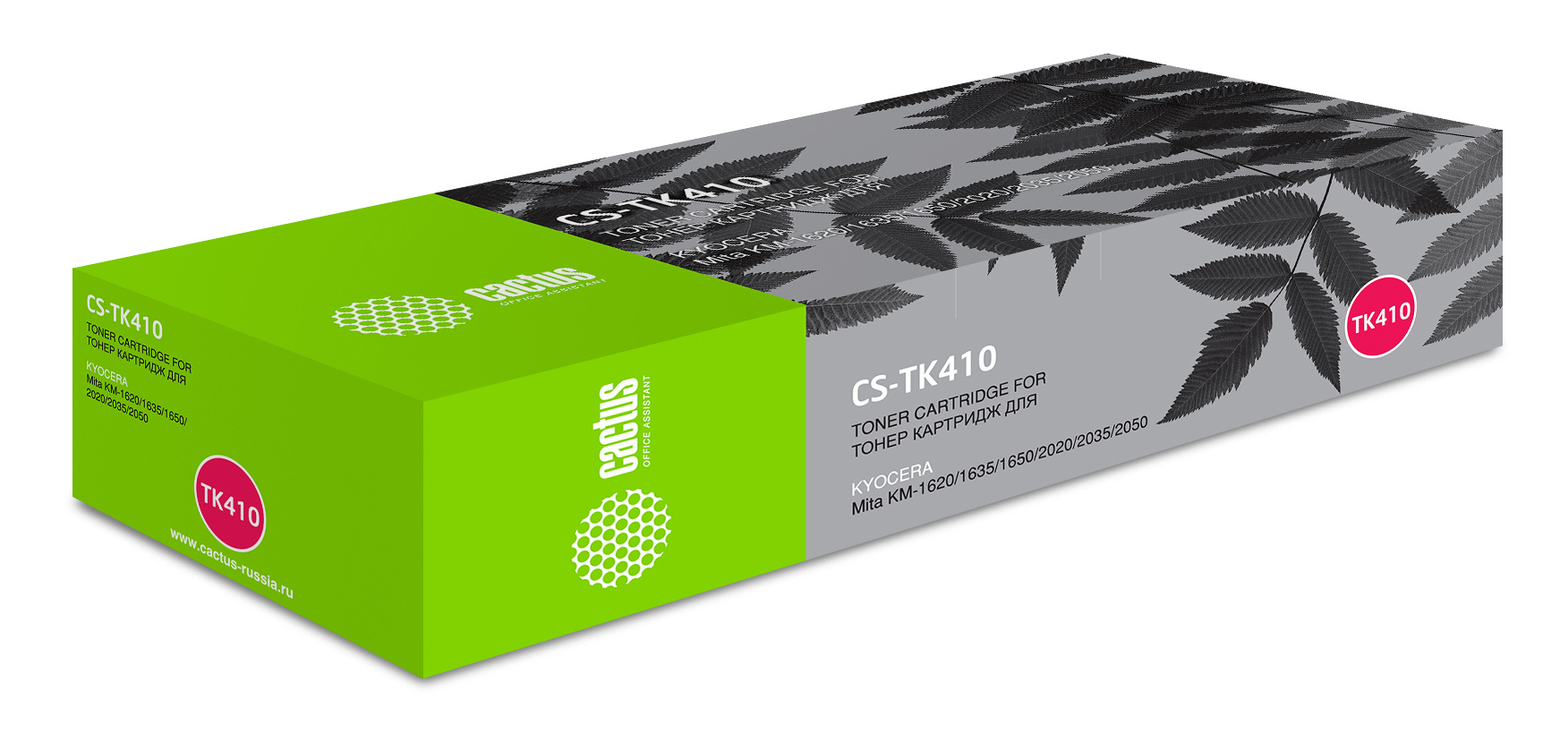 

Картридж лазерный Cactus CS-TK410 (TK-410), черный, 15000 страниц, совместимый для Kyocera KM-1620, KM-1635, KM-2020, KM-2035, KM-1650, KM-2050