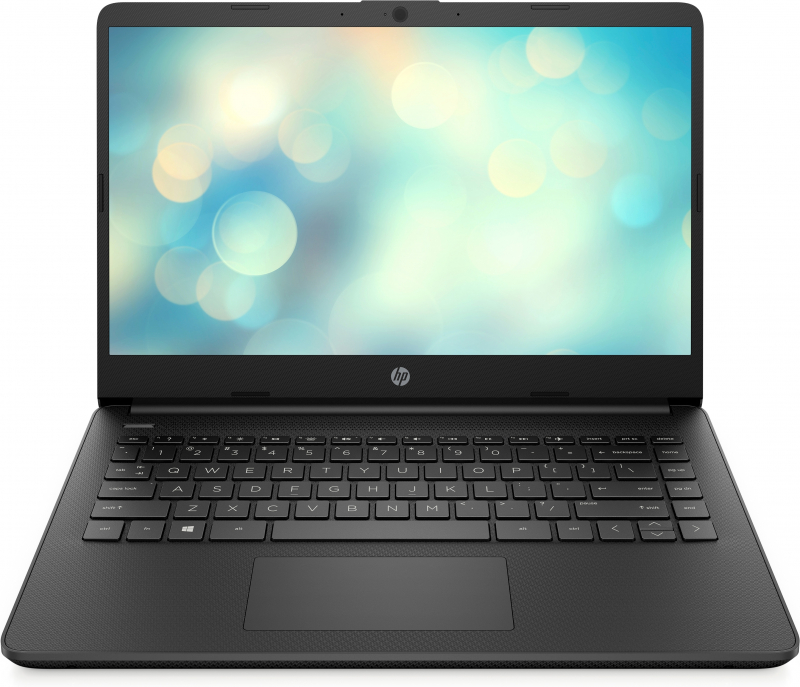 Ноутбук HP 14s-dq3002ur 14" 1366x768, Intel Celeron N4500 1.1 ГГц, 4Gb RAM, 128Gb SSD, no OS, черный (3E7Y2EA) б/у, после ремонта(замена матрицы), следы эксплуатации, комплект полный