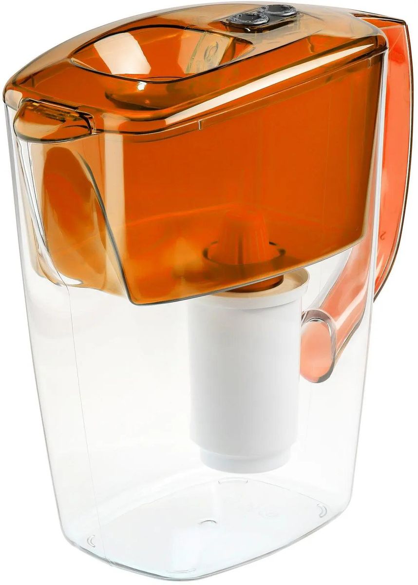 Фильтр кувшин Гейзер Орион, оранжевый (62045)