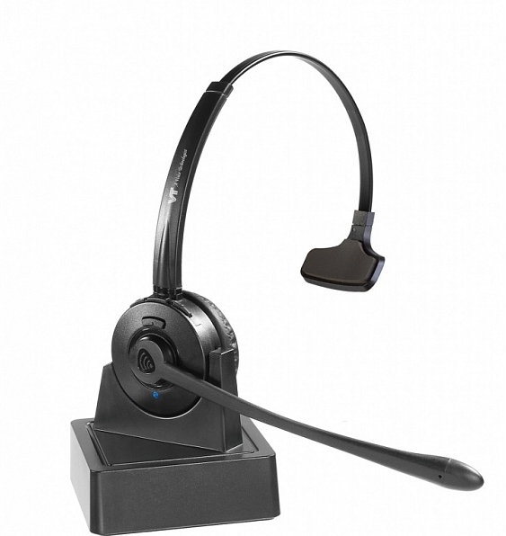 Гарнитура VT VT9500, моно, Bluetooth, черный б/у, после ремонта, следы эксплуатации, комплект полный