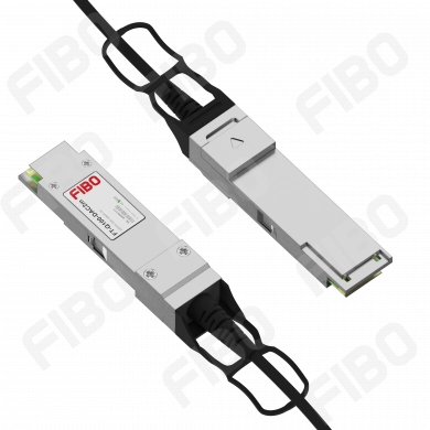 Кабель DAC FIBO, QSFP28-QSFP28, 100 Гбит/с, 2 м, черный (FT-Q100-DAC2m)