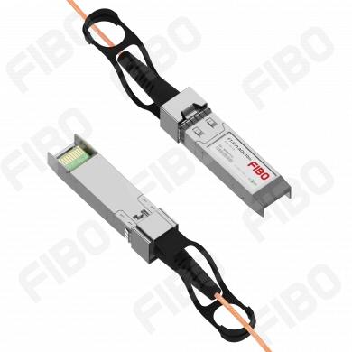 Кабель AOC Active Optical Cable FIBO SFP-SFP 10 Гбитс 10 м оранжевый FT-S10-AOC10m 3900₽