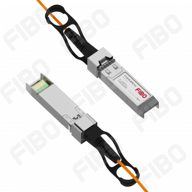 

Кабель AOC (Active Optical Cable) FIBO, SFP+-SFP+, 10 Гбит/с, 1 м, оранжевый (FT-S10-AOC1m)