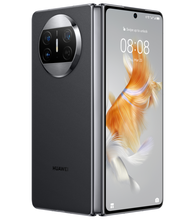 

Смартфон Huawei Mate X3, 7.85" 3120x1440 OLED, Qualcomm Snapdragon 8+ Gen 1, 12Gb RAM, 512Gb, 3G/4G/5G, NFC, Wi-Fi, BT, 3xCam, 2-Sim, 4700 мА⋅ч, USB Type-C, EMUI 13.1, черный (51097LPX), Mate X3