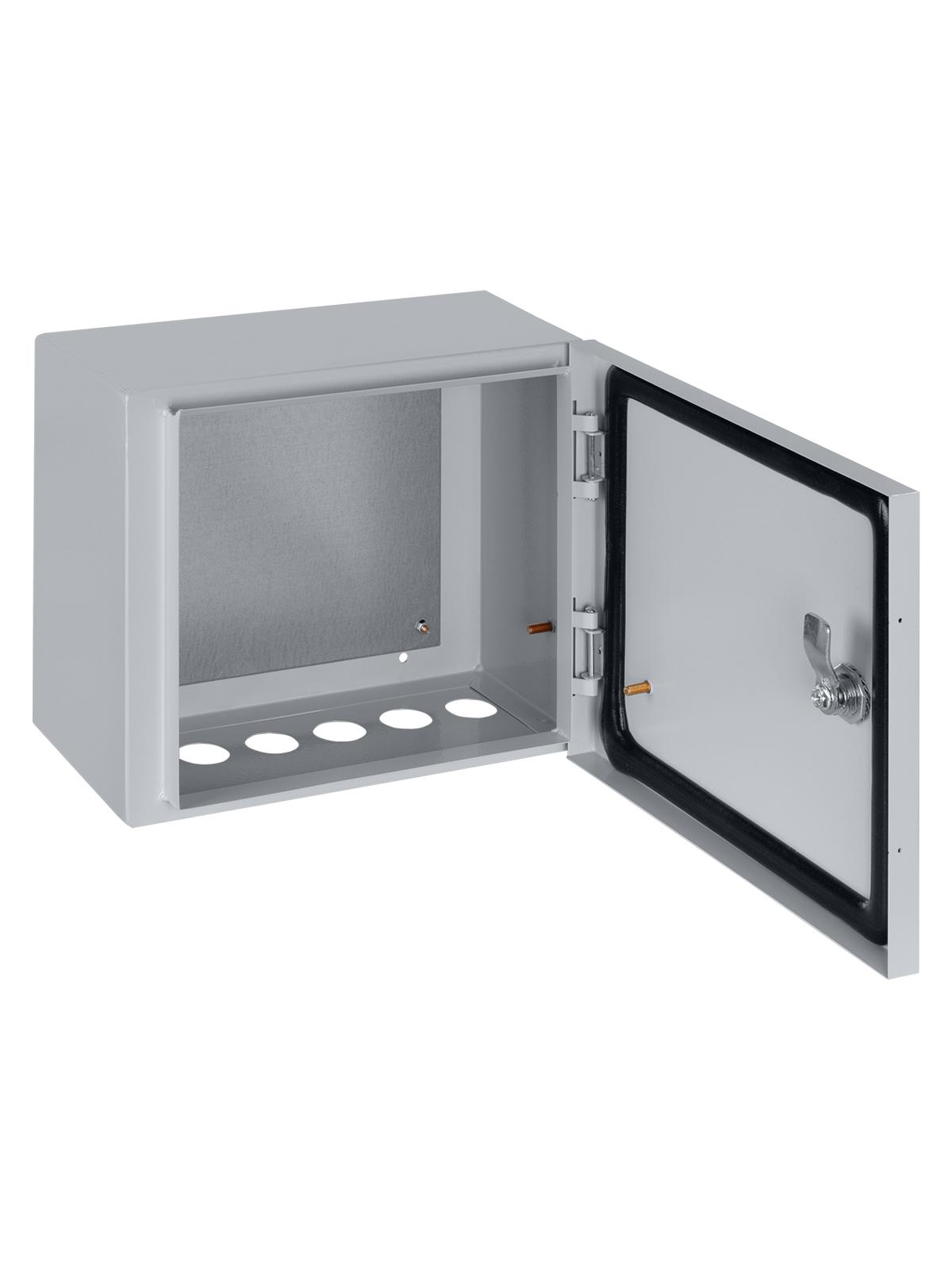

Корпус металлический с монтажной панелью 25 см x 30 см x 15 см, IP54, замок с ключом, серый, TDM ЩМП-2.3.1-0 (SQ0905-3402), ЩМП-2.3.1-0