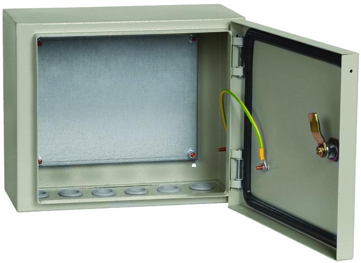 

Корпус металлический с монтажной панелью 30 см x 25 см x 15 см, IP 66, серый, TDM ЩМП-2.3.1-0 (SQ0905-0076), ЩМП-2.3.1-0