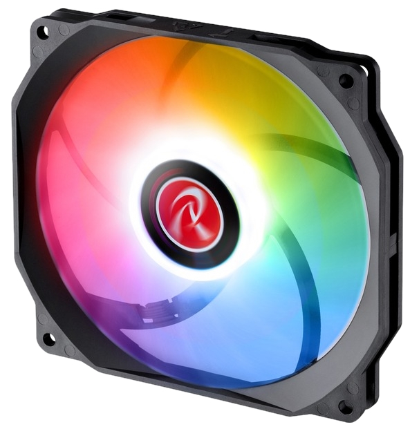 

Вентилятор RAIJINTEK Aeolus beta-ARGB, 120 мм, 1200rpm, 22 дБ, 4-pin PWM + 3-pin 5V ARGB, 1шт, черный, ARGB подсветка (0R40B00262), Aeolus beta-ARGB