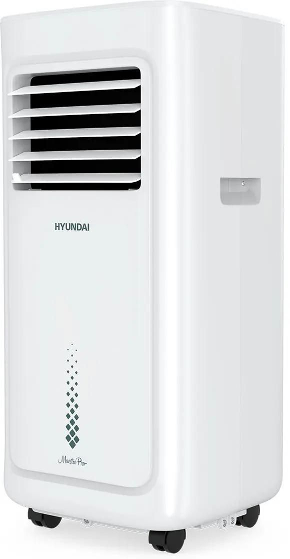 

Мобильный кондиционер до 16 м² 9000 BTU/ч, охлаждение / обогрев, осушение, белый, Hyundai H-PAC09-R12E, H-PAC09-R12E