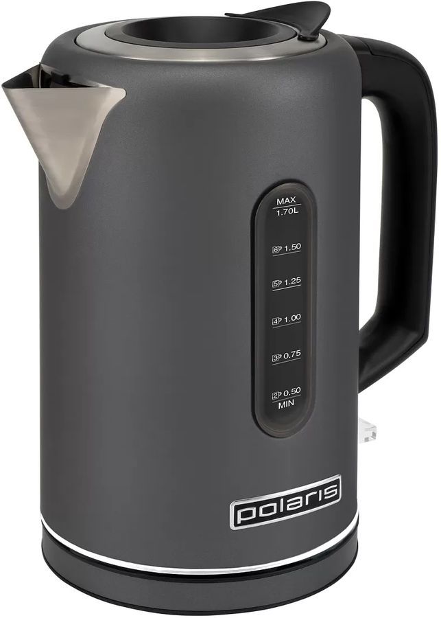 

Чайник электрический POLARIS Water Way Pro PWK 1729CA 1.7л. 2.2 кВт, нержавеющая сталь/пластик, серый, PWK 1729CA