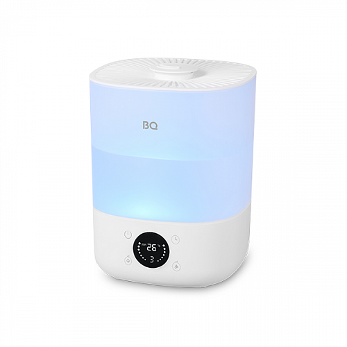 

Увлажнитель воздуха BQ HDR1009 ультразвуковой 4л., до 20 м², 300 мл/ч, ароматизация, белый, HDR1009
