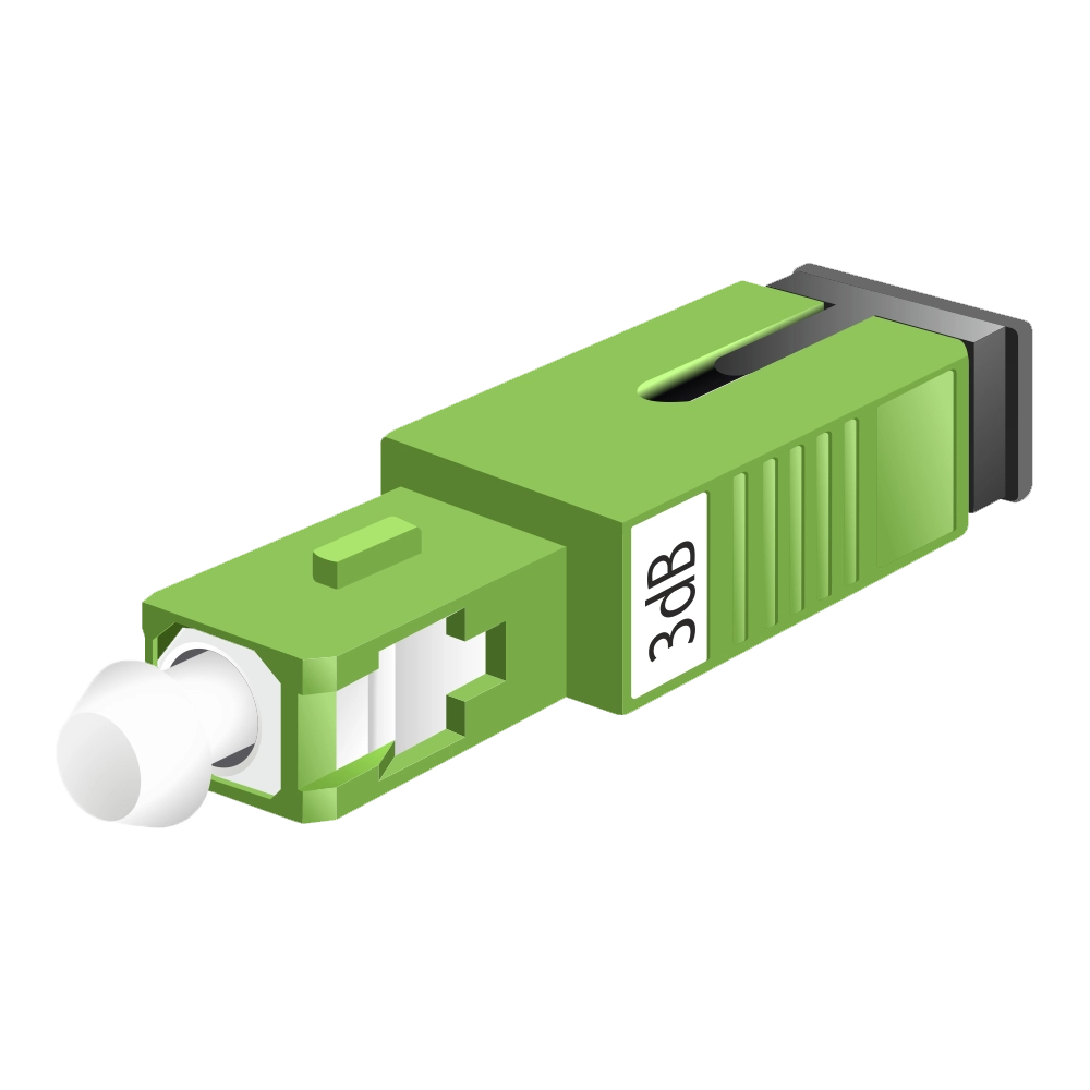 Аттенюатор SC (APC), симплекс, одномодовый, зеленый Maxonice (MN-AT-MF03SA)