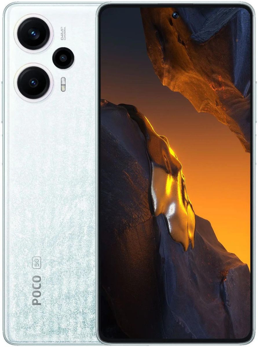 

Смартфон POCO F5, 6.67" 2400x1080 AMOLED, Qualcomm Snapdragon 7+ Gen 2, 12Gb RAM, 256Gb, 3G/4G/5G, NFC, Wi-Fi, BT, 3xCam, 2-Sim, 5000 мА⋅ч, USB Type-C, Android 13, белый (47226), F5
