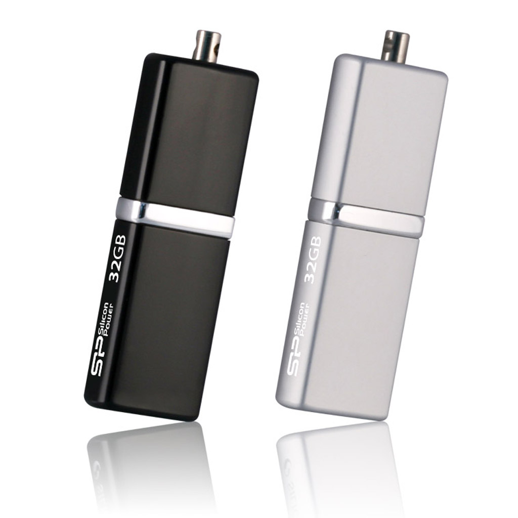 Флешка 32Gb USB 2.0 Silicon Power Luxmini Luxmini 710, черный (SP032GBUF2710V1K)