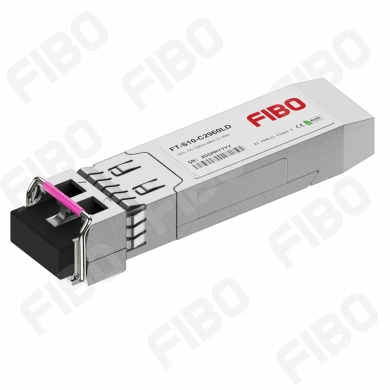 

Модуль SFP+ FIBO, 60 км, LC, Tx:1290 нм, 10 Гбит/с, SM, двойной, WDM, DDM (FT-S10-C2960LD)