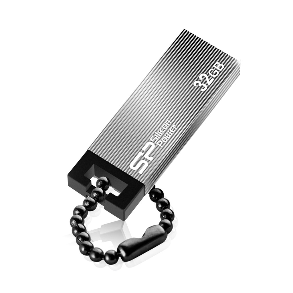 

Флешка 32Gb USB 2.0 Silicon Power Touch Touch 835, серый (SP032GBUF2835V1T), Touch 835